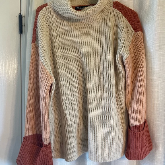 Cozy Turtleneck Sweater Oversized - Picture 1 of 3